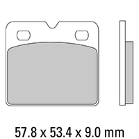 Ferodo Front Brake Pads for BMW R 100 R Mystic 1993-1996 (P0)