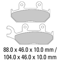 Ferodo Front Brake Pads for Yamaha XTZ660 1996-2000 (P0)
