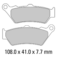 Ferodo Rear Brake Pads for BMW R 1200 RS (WC) 2015-2018 (P0)