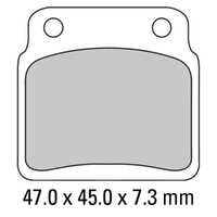 Ferodo Rear Brake Pads for Suzuki Quadracer 450/LT-R450 2006-2011 (SG)