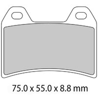 Ferodo Front Brake Pads for Moto Guzzi V7 III Milano 750 2019-2020 (P0)