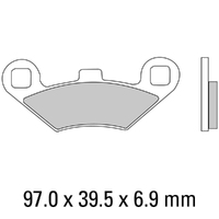 Ferodo Front Brake Pads for Polaris 300 Hawkeye 2006-2011 (SG)