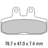 Ferodo Brake Pads AG Argento Non Sintered 01-2060-AG