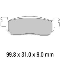 Ferodo Rear Brake Pads for Italjet 250 Jupiter 2002-2003 (ST)