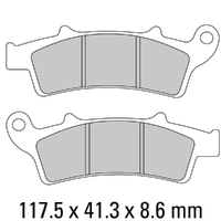 Ferodo Brake Pads Eco Friction Non Sintered 01-2105-EF