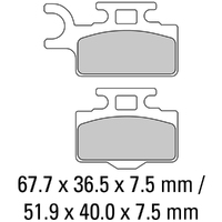 Ferodo Brake Pads SG Sinter Grip Sintered 01-2110-SG