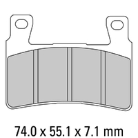 Ferodo Brake Pads Platinum Non Sintered 01-2114-P0
