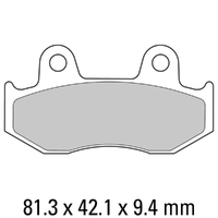 Ferodo Rear Brake Pads for Yamaha YFZ450R (Carb) 2012 (SG)