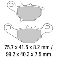 Ferodo Front Brake Pads for Suzuki DR-Z125L 2003-2023 (SG)