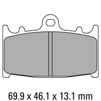 Ferodo Rear Brake Pads for Suzuki Boulevard C90 (VL1500) 2005-2010 (ST)