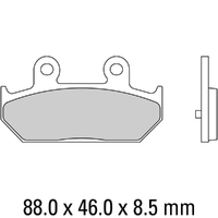 Ferodo Brake Pads Eco Friction Non Sintered 01-2173-EF
