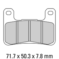 Ferodo Front Brake Pads for Kawasaki NINJA 1000 (abs) 2012-2020 (ST)