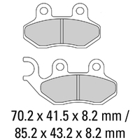 Ferodo Brake Pads Eco Friction Non Sintered 01-2190-EF