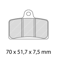 Ferodo Brake Pads ST Sinter Grip Sintered 01-2201-ST