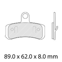 Ferodo Front Brake Pads Harley 1800 CVO Softail Deluxe 110/FLSTNSE 2014-2015 ST