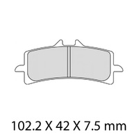 Ferodo Front Brake Pads Triumph 1050 Speed Triple R VIN-735336 2012-2014 XRAC