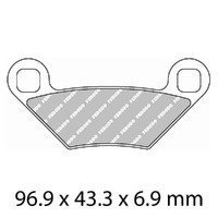 Ferodo Rear Brake Pads for Polaris 550 Sportsman XP 2008-2010 (SG)