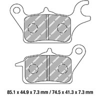 Ferodo Brake Pads Eco Friction Non Sintered 01-2282-EF