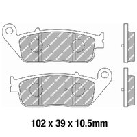 Ferodo Brake Pads Eco Friction Non Sintered 01-2288-EF