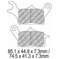 Ferodo Brake Pads Eco Friction Non Sintered 01-2289-EF