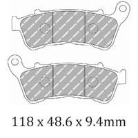 Ferodo Front Brake Pads for Harley 1200 SuperLow/XL1200T 2014-2016 (ST)