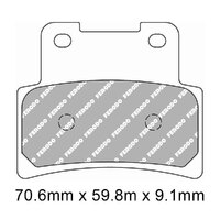 Ferodo Front Brake Pads for Kymco 400i XCITING S 2020-2021 (SM)