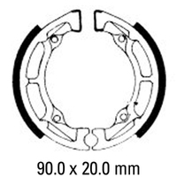 Ferodo Rear Brake Shoes for Suzuki LT50 1990-2005