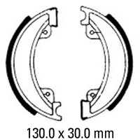Ferodo Rear Brake Shoes for Honda CR250R 1983