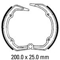 Ferodo Brake Shoes 02-0804-00