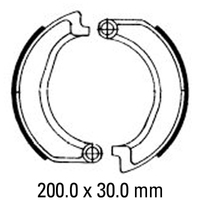 Ferodo Front Brake Shoes for BMW R 60-5 1975