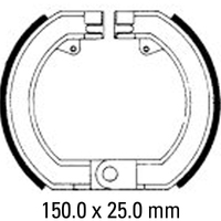 Ferodo Brake Shoes 02-0869-00
