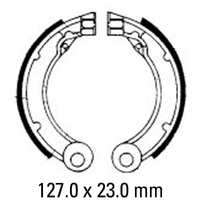Ferodo Rear Brake Shoes for Vespa Vespa 150 1963-1972
