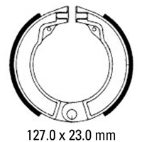 Ferodo Rear Brake Shoes for Vespa Vespa 125 1951-1962