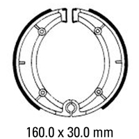 Ferodo Front Brake Shoes for Polaris 90 Scrambler 2001-2002