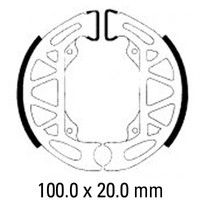 Ferodo Rear Brake Shoes for Piaggio Typhoon 50 1998-1999