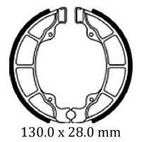 Ferodo Rear Brake Shoes for Polaris 90 Scrambler 2001-2002