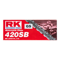 RK Chain 420SB 136L Gold