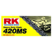 RK Chain 420MS 120L 