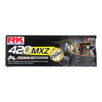 RK Chain 420MXZ 126L Gold