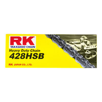 RK Chain 428HSB 126L 