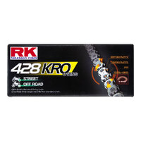 RK Chain 428KRO 126L 
