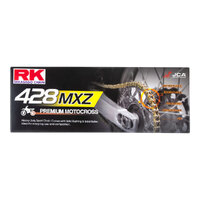 RK Chain 428MXZ 126L 