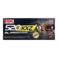 RK Chain for Honda CR125R 1979-2008 520 KXZ 120L Gold