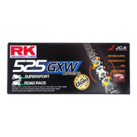 RK Chain for Aprilia CAPONORD 1200 Strada 2015-2016 525 GXW 120L Gold