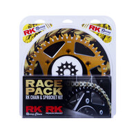 RK Chain Sprocket Kit Race Pack Pro 13/49 Gold/Gold 20-003-26G