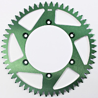 RK Alloy Racing Green 48T Rear Sprocket for Kawasaki KX500 1983-2004