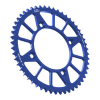JT Rear Sprocket Alloy Racelite Blue 52 Tooth 30-209-52BJ