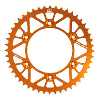 JT Alloy Racelite Orange 49T Rear Sprocket for KTM 300 XC 2023-2024