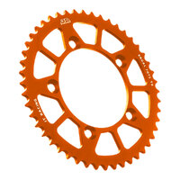 JT Alloy Racelite Orange 48T Rear Sprocket for KTM 65 SX 1999-2024