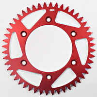 RK Alloy Racing Red 48T Rear Sprocket for Beta RR390 4T 2015-2019